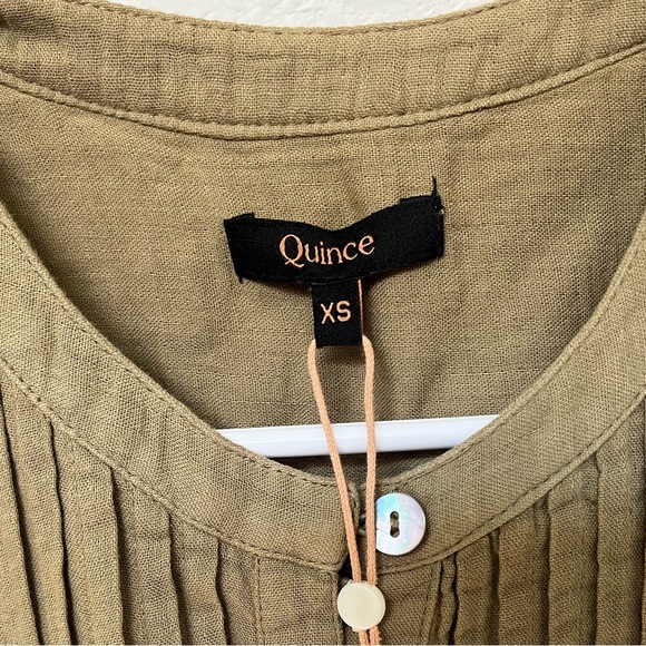 European linen quince dress size xs - Picture 3 of 4